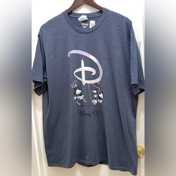 Disney Mickey and Minnie Port & Company 100th Of Wonder Celebration T-Shirt XL. - Picture 4 of 12